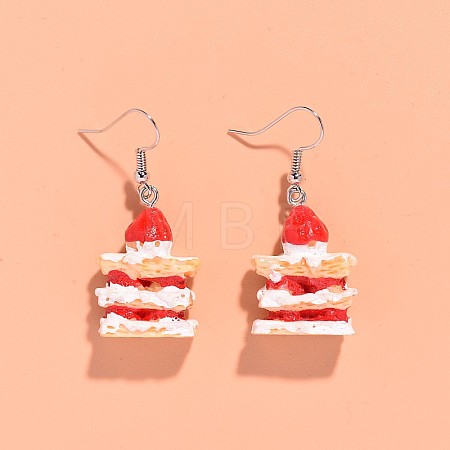 Birthday Resin Dangle Earrings WG88414-01-1
