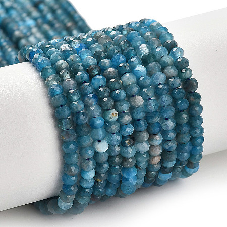 Natural Apatite Beads Strands G-G155-A01-01-1