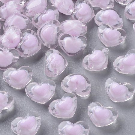 Transparent Acrylic Beads TACR-S152-08A-09-1