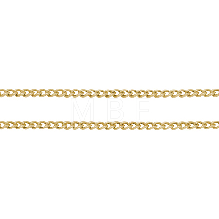Brass Twisted Chains X-CHC-S095-G-1