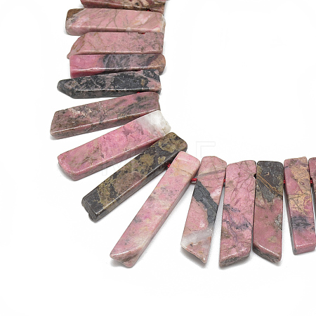 Natural Rhodonite Beads Strands G-S318-14-1