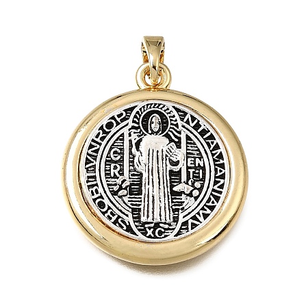 Religion Brass Pendants KK-CBA7EC9-01A-1
