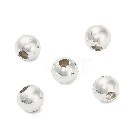 Round Brass Beads KK-A276-02A-S-1
