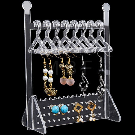 1 Set Acrylic Earring Display Stands EDIS-CP0001-14C-1