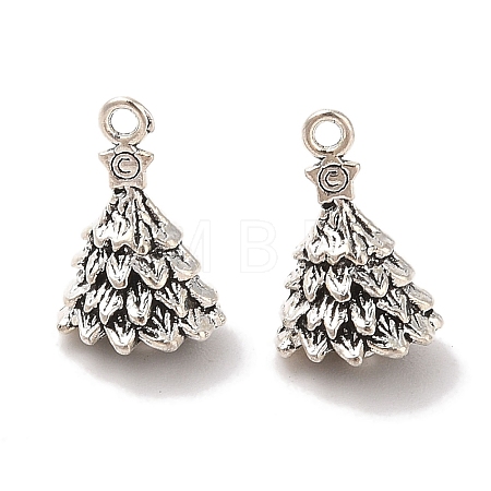 Tibetan Style Alloy Pendants TIBEP-GC101-AS-RS-1