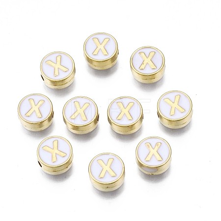 Alloy Enamel Beads ENAM-N052-006-01X-RS-1
