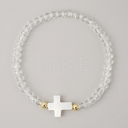 Bohemian Glass Beads Stretch Bracelets KO2121-10-1