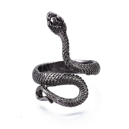 Alloy Cuff Finger Rings RJEW-T006-33B-1