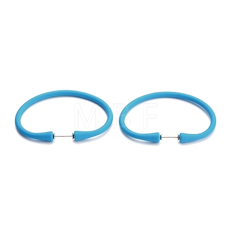 Silicone Cord Bracelets BJEW-F409-01-1