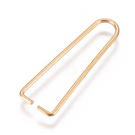 PVD Vacuum Plating 304 Stainless Steel Ice Pick Pinch Bails STAS-K189-A05-S-1