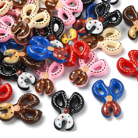 Opaque Acrylic Beads MACR-CJZ0001-03-1