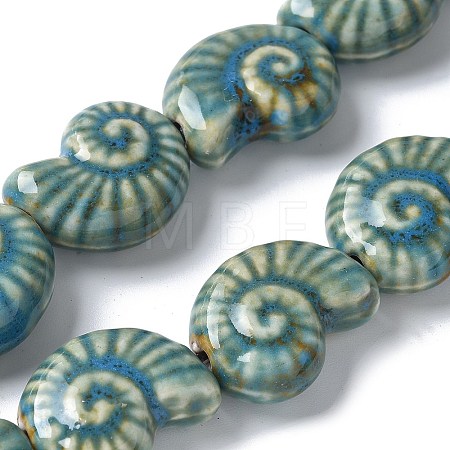 Ocean Series Handmade Porcelain Beads PORC-R002-03E-1