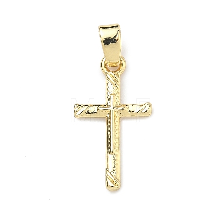 Brass Pendants KK-P350-11G-02-1