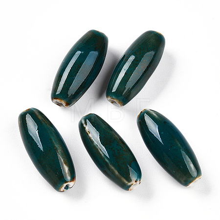 Handmade Porcelain Beads PORC-N008-07J-1