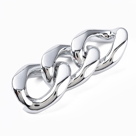 UV Plating Acrylic Linking Rings OACR-N009-008A-01S-1