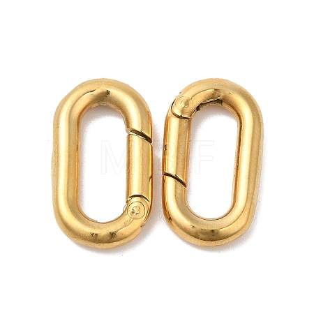 Ion Plating(IP) 304 Stainless Steel Spring Gate Ring STAS-Q215-54G-1