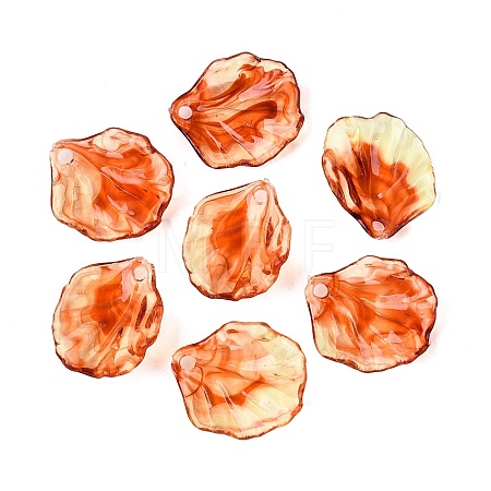 Transparent Acrylic Pendants OACR-Q197-19A-1