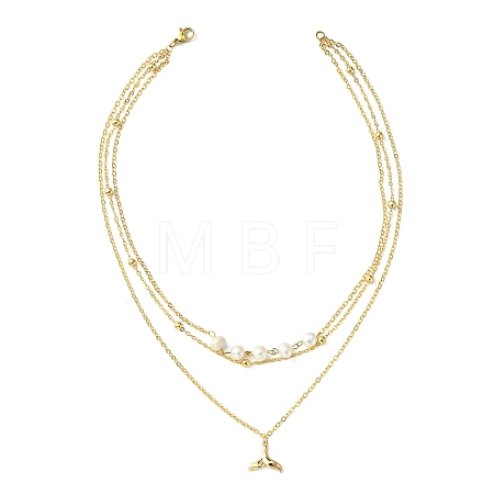 3 Layered Necklaces NJEW-JN02560-1
