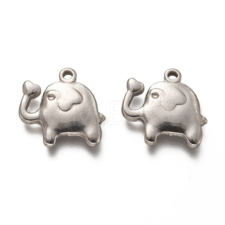 Non-Tarnish 201 Stainless Steel Pendants X-STAS-H125-46P-1