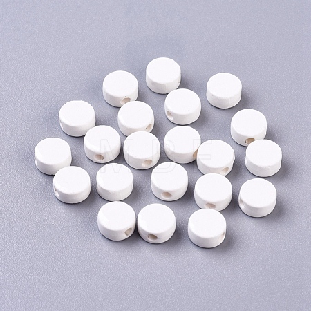 Handmade Porcelain Beads X-PORC-S496-B27-8mm-1