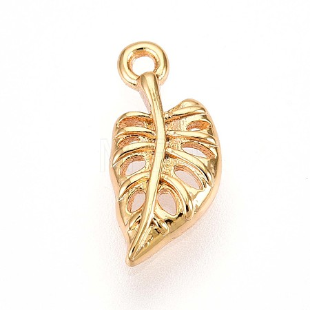 Brass Pendants KK-T075-15G-1