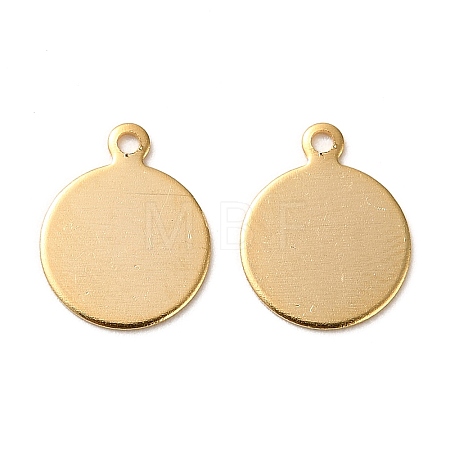 Brass Charms KK-F907-01E-G-1