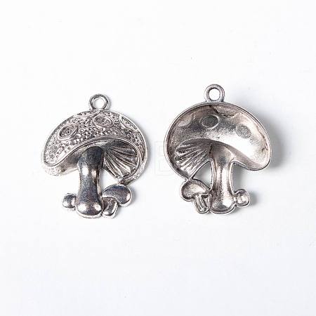 Tibetan Style Alloy Pendants TIBEP-10995-AS-1