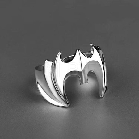 Bat Themes Alloy Adjustable Finger Rings FS-WG25ADA-05-1