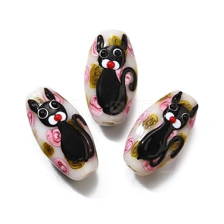 Handmade Lampwork Beads LAMP-K042-05A-1