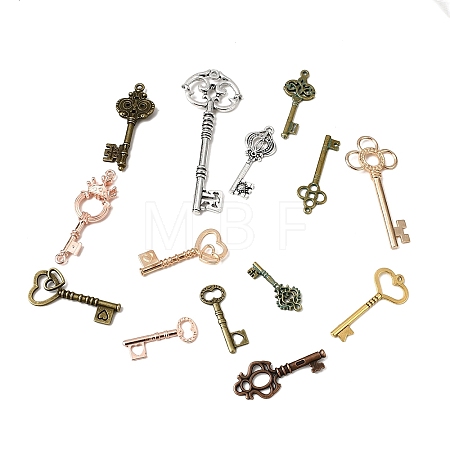 Tibetan Style Alloy Pendants FIND-D040-01-1
