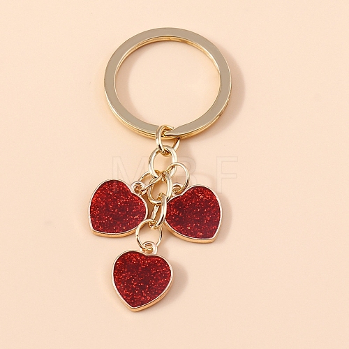 Alloy Enamel Keychain PW-WG763C8-06-1