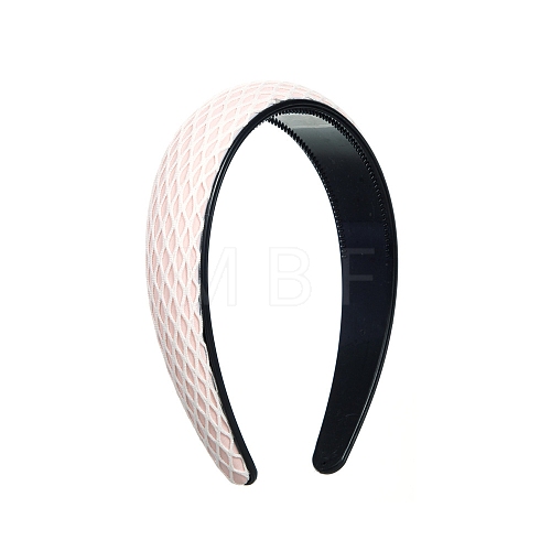 Fish Net Style Cloth Headband PW-WGB08C9-01-1