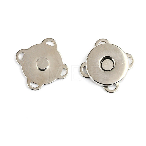 Zinc Alloy Purse Snap Clasps PURS-PW0001-440A-P-1