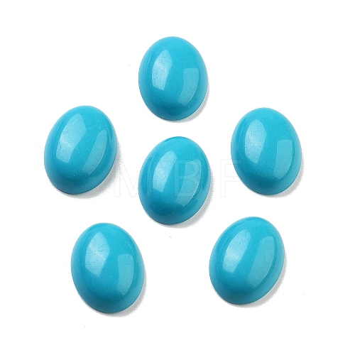 Synthetic Turquoise Cabochons G-G145-01B-35-1