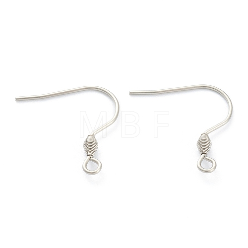 Tarnish Resistant 316 Surgical Stainless Steel Earring Hooks STAS-M288-07P-A-1