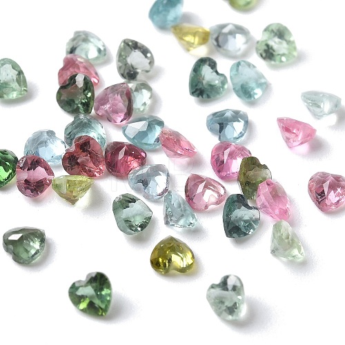 Faceted Natural Tourmaline Cabochons G-I295-05C-12A-1