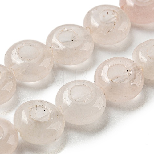 Natural Rose Quartz Beads Strands G-P536-A07-01-1