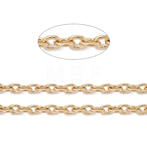 304 Stainless Steel Cable Chains CHS-R009-03G-1