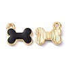 Bone Alloy Enamel Pendants ENAM-B045-02LG-01-2