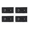 4Pcs Cotton Adjustable Pants Waist Extender FIND-FH0010-14B-1