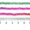 Transparent Painted Glass Beads Strands DGLA-A034-T2mm-A24-3