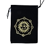 Velvet Sun Printed Packing Tarot Pouches PW-WG17539-02-1