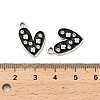 Alloy Rhinestone Pendants FIND-I043-01P-3