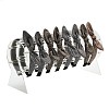 Acrylic Headband Organizers Display Stand OHAR-PW0001-134C-3