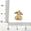 304 Stainless Steel Glass Charms STAS-D366-06B-G-3