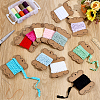 24Yards 12 Colors Polyester Ribbon OCOR-PH0008-06-4