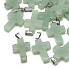 Natural Green Aventurine Pendants X-G-T080-12-1