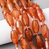 Natural Red Agate Beads Strands G-P605-K01-01A-1