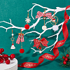 SUNNYCLUE 141Pieces DIY Christmas Themed Earring Making Kits DIY-SC0015-12-5