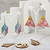 DIY Geometry Earring Making Kit DIY-TA0005-46-15